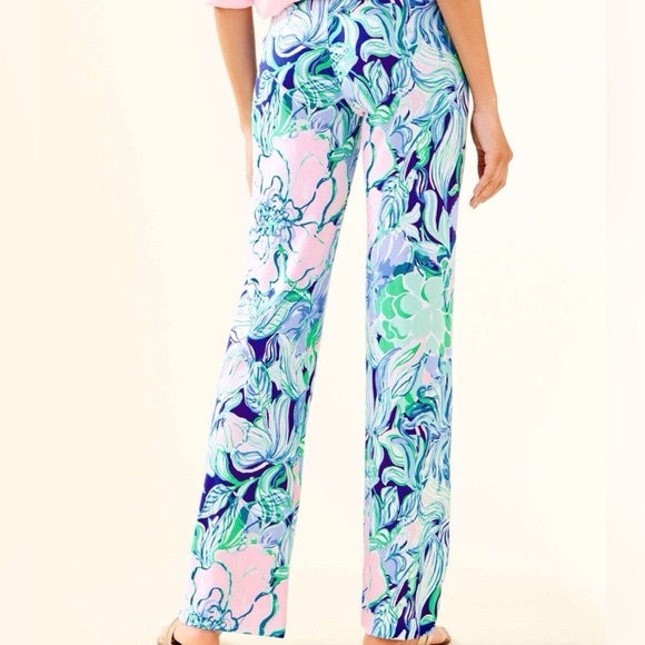 Lilly Pulitzer Party Thyme Palazzo Pants - Picture 4 of 12